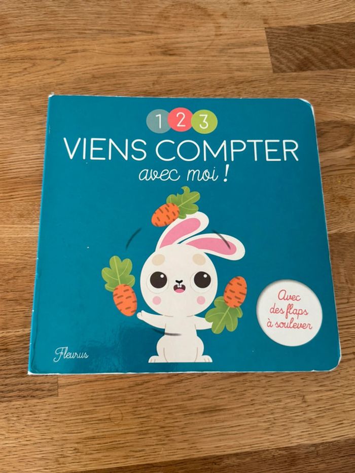 livre 1, 2, 3, viens compter avec moi !