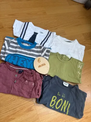 6 Tee shirt manche longue
