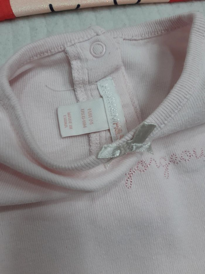 Lot de 3 tee-shirts manches longues 74 cm - photo numéro 7