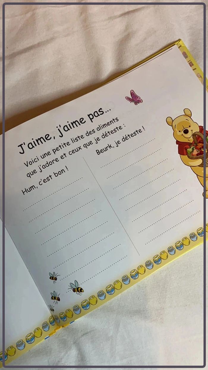 Livre mon album souvenirs Winnie l’ourson - photo numéro 4