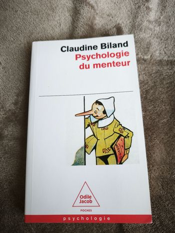Livre psychologie du menteur 