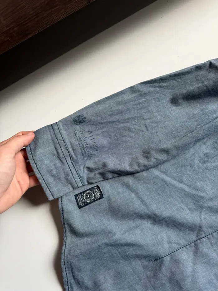 Chemise bleu Kaporal effet jeans - photo numéro 6