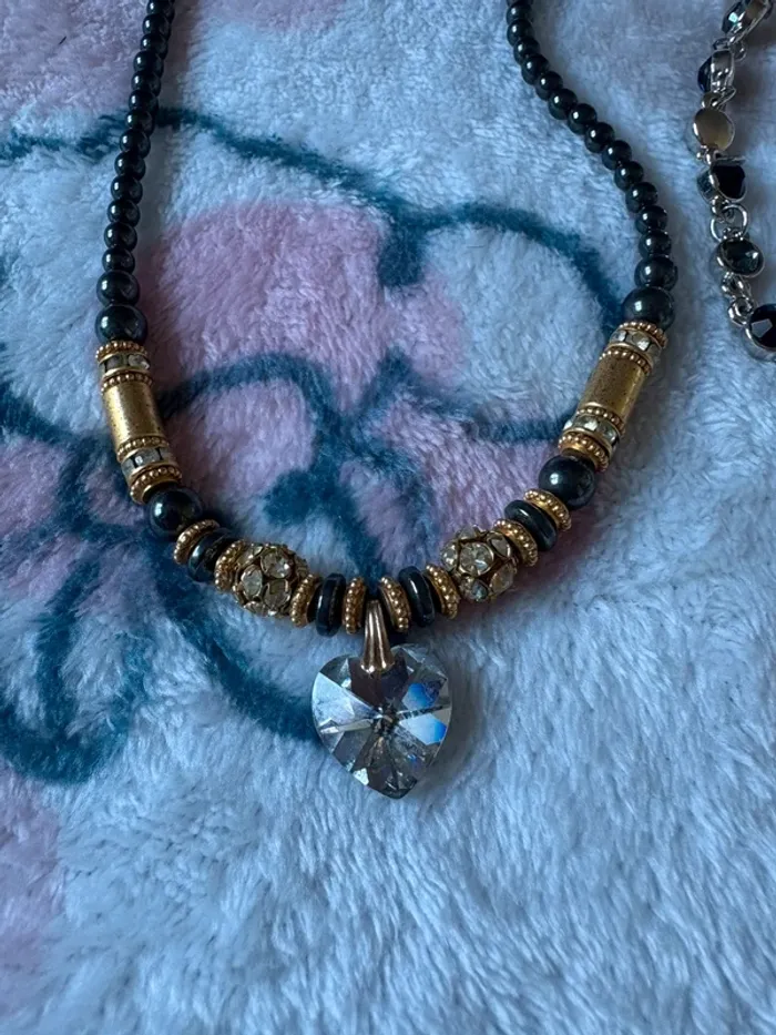 Ensemble pendentif cœur - photo numéro 2