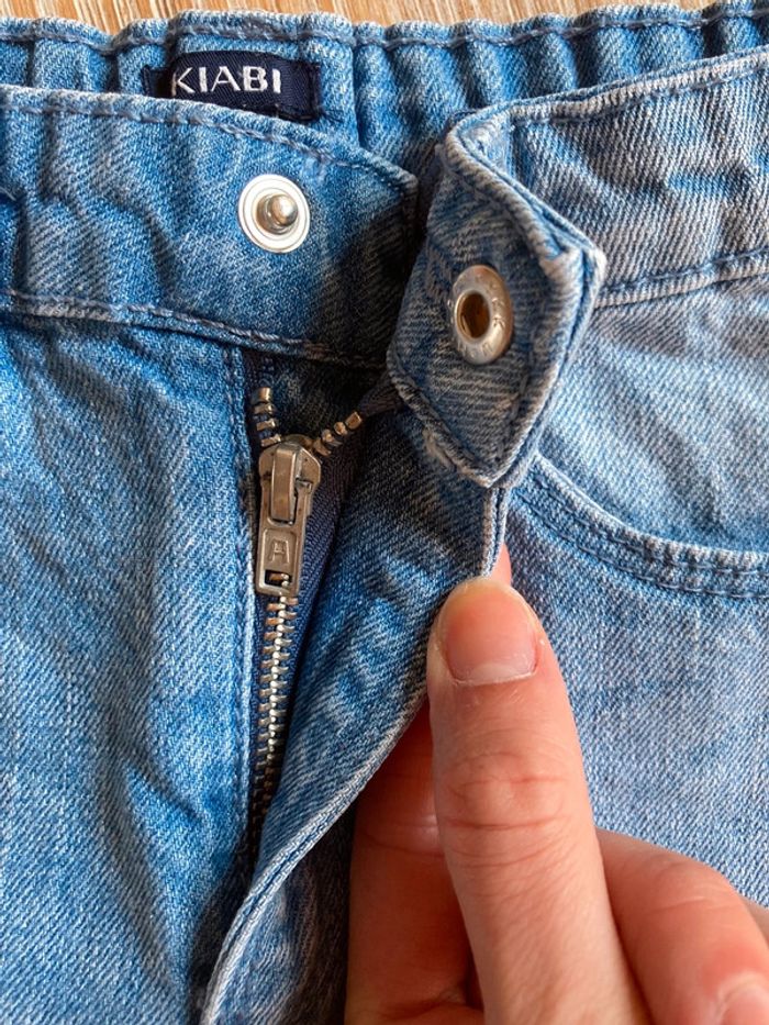 Jupe en jean clair Kiabi 4 ans - photo numéro 3