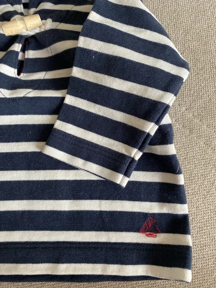 Marinière neuve petit bateau 6 mois - photo numéro 2