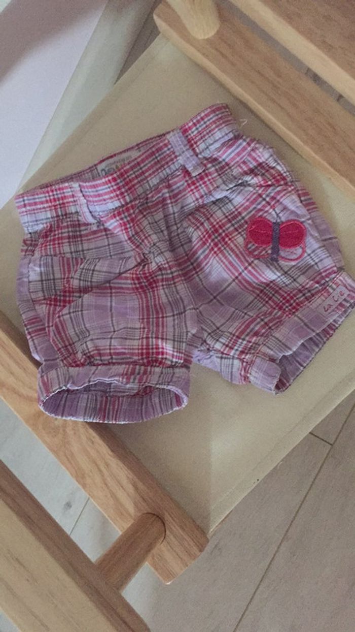 Short 1 mois papillon - la compagnie des petits