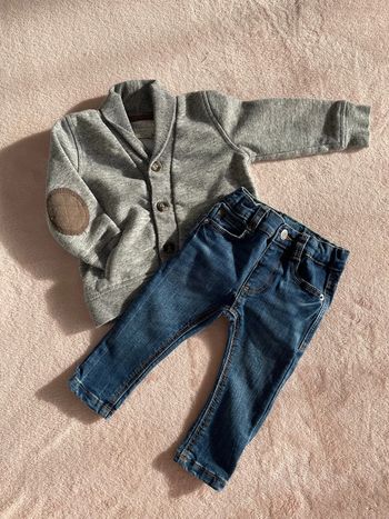 Ensemble jeans zara+ pull h&m