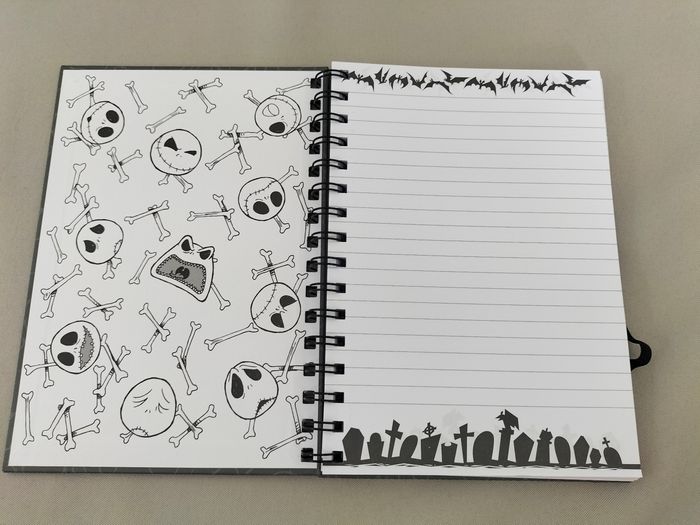 🖤 Notebook Jack Skellington - L'étrange Noël de Mr Jack - Disney - Neuf 🖤 - photo numéro 2