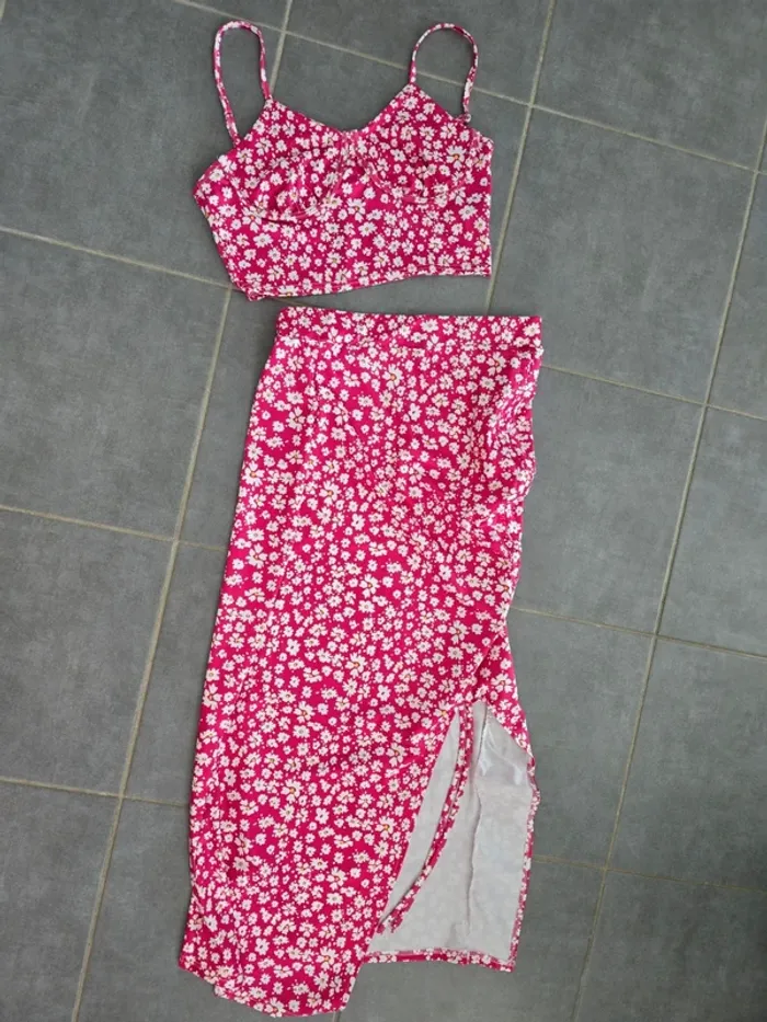 Ensemble jupe longue + debardeur