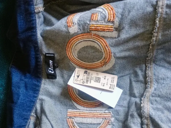 veste en jeans ETAM M/L - photo numéro 6