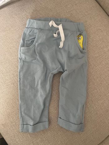 Lot Pantalon jogging barbapapa 9 mois
