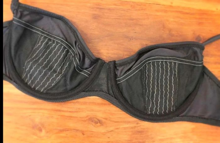Soutien Gorge noir/blanc - Ici et maintenant - 95C - photo numéro 8