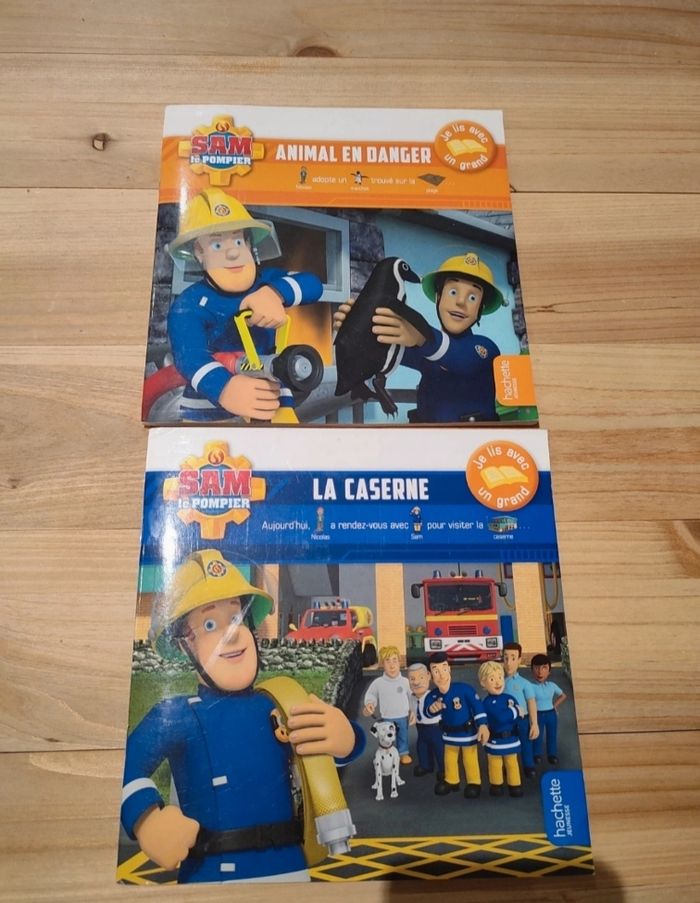 Livres sam le pompier