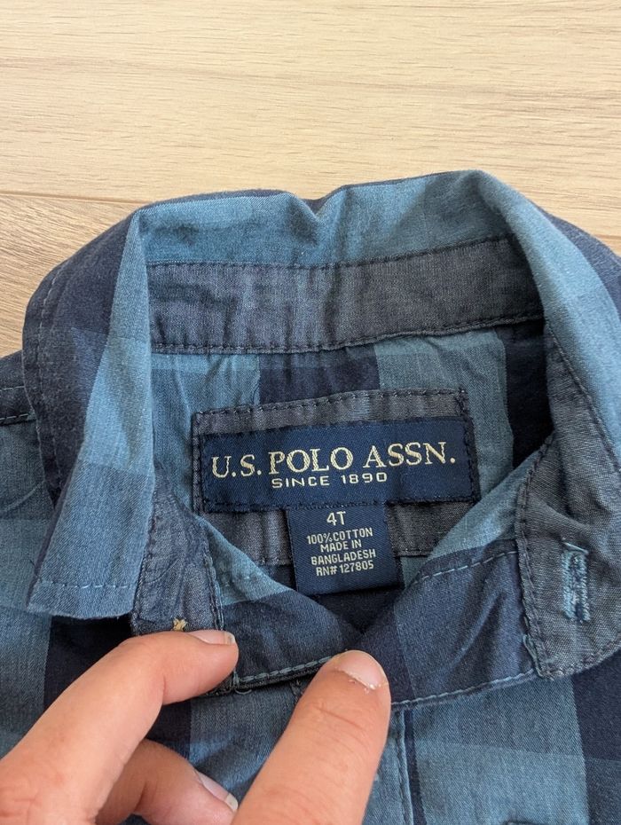 Lot de 3 chemises Ralph Lauren, polo 4/5 ans - photo numéro 5