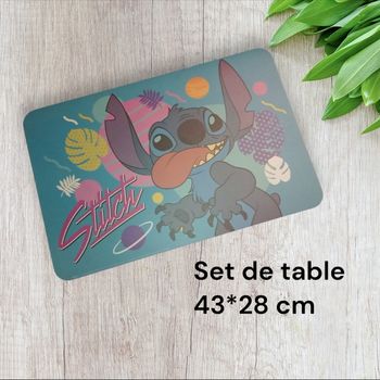 Set de table stitch disney