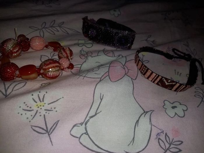 Lot de 3 bracelets hippie ethniques grunge pop - photo numéro 2