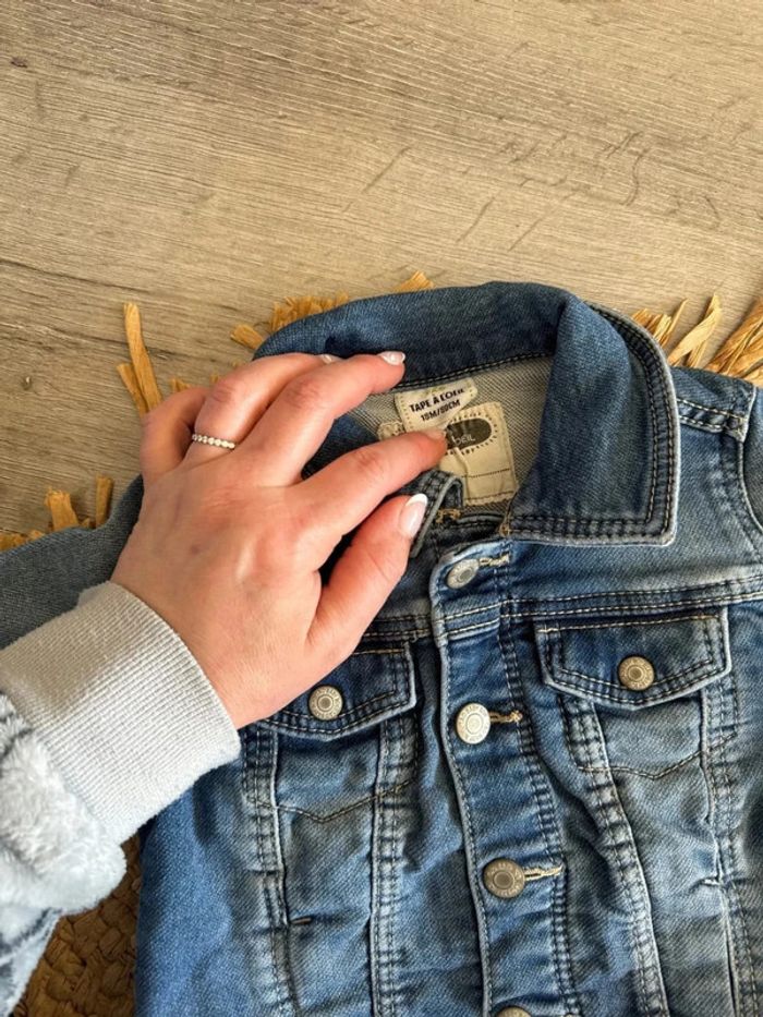 Veste en jeans tape à l’œil 18 mois - photo numéro 5