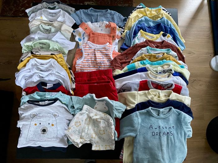 Lot vêtements garçon 1 mois