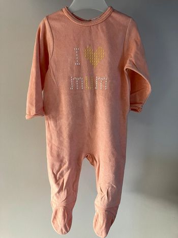 Dors bien abricot Pommette 9 mois