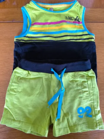 312621 ensemble vert/noir garçon 2 ans orchestra