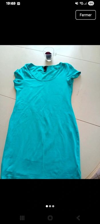 Robe tee shirt taille L