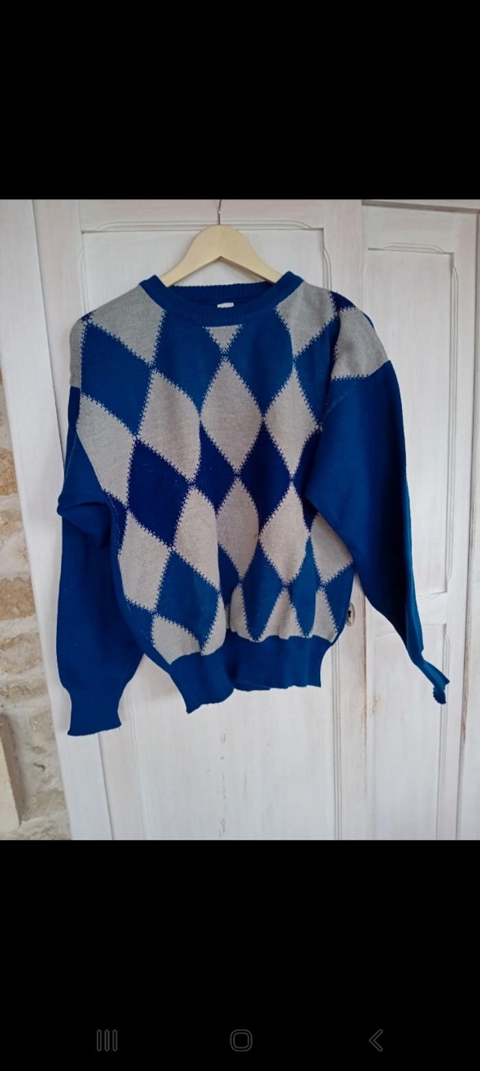 Pull-over à carreaux