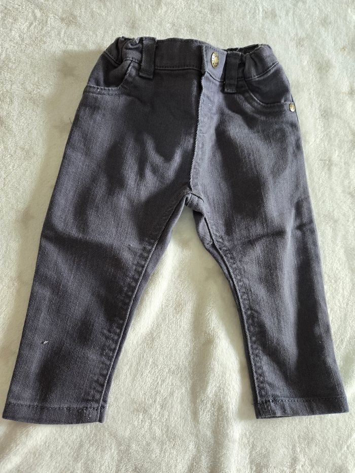 Lot de 7 jeans garcon 9 mois - photo numéro 8