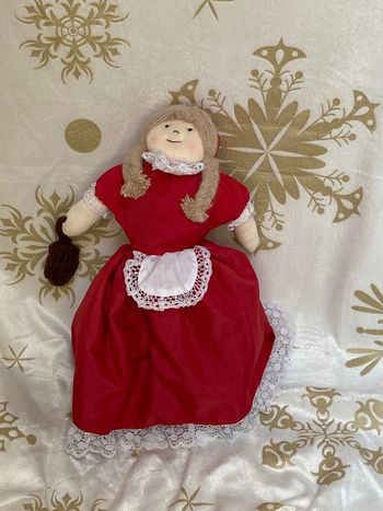 Poupée de chiffon 3 en 1 Le Petit Chaperon Rouge