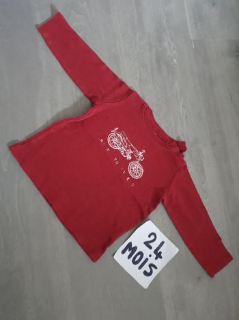 Maillot t-shirt  23mois garçon