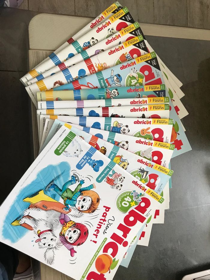 12 Magazines Abricot