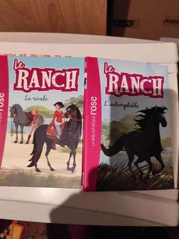 Lot 2 livres le ranch