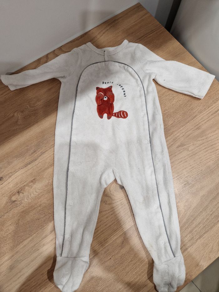 Pyjama ouverture devant 6mois