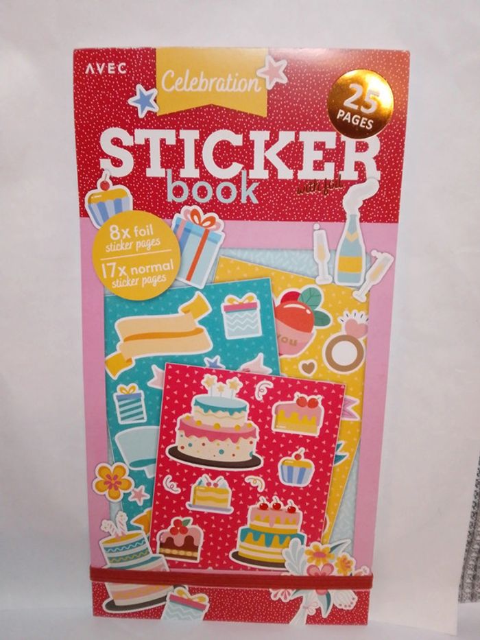 Sticker book élastique "Célébration" - photo numéro 1