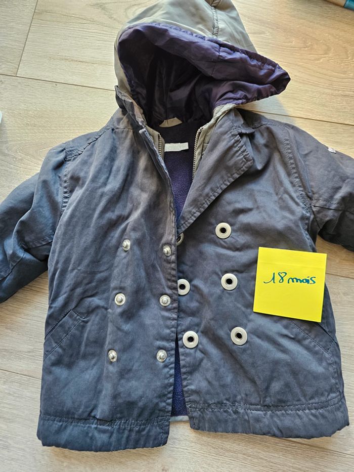 Manteau hiver très chaud 18 mois