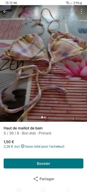 Haut de maillot de bain