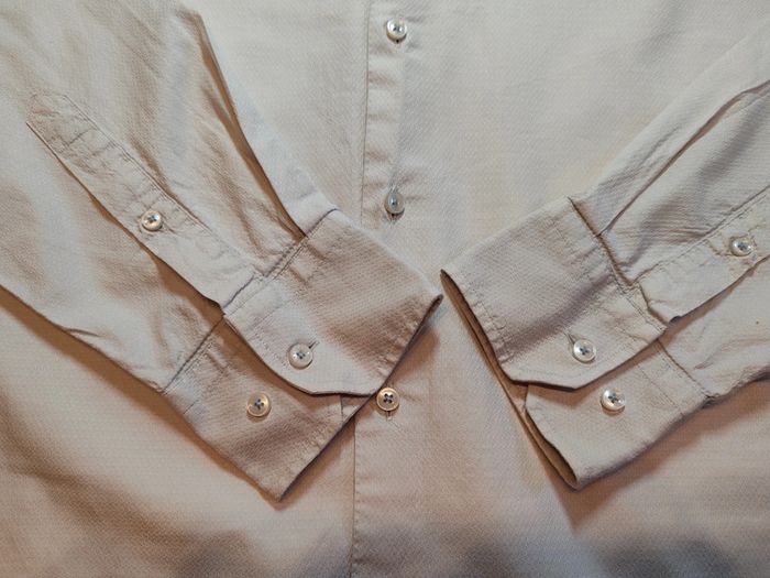 Hugo boss chemise stretch homme crème XXL - photo numéro 4