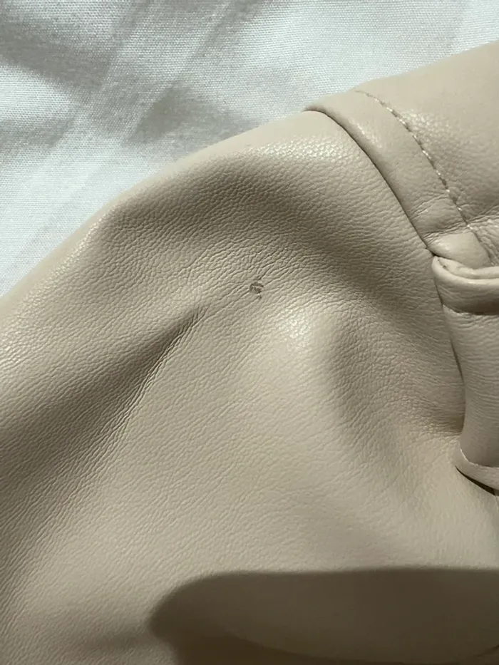 Veste blazer perfecto femme en cuir zara - photo numéro 6