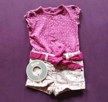 Ensemble short bodie 3 mois