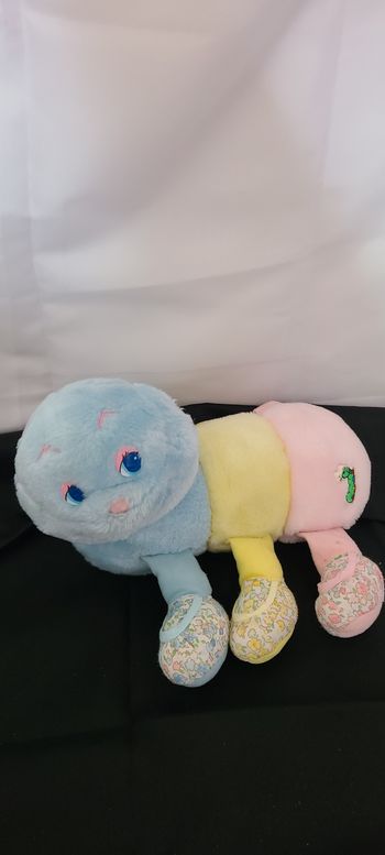 ANCIENNE PELUCHE CHENILLE Mille Papattes Vintage grelot