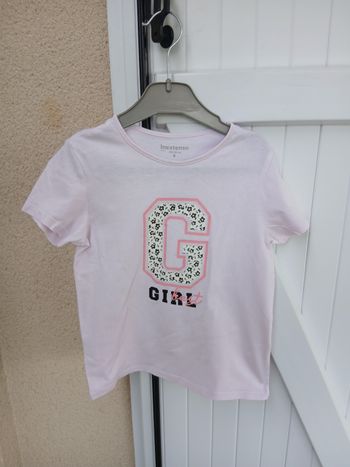 Tee-shirt filles in extenso taille 8 ans