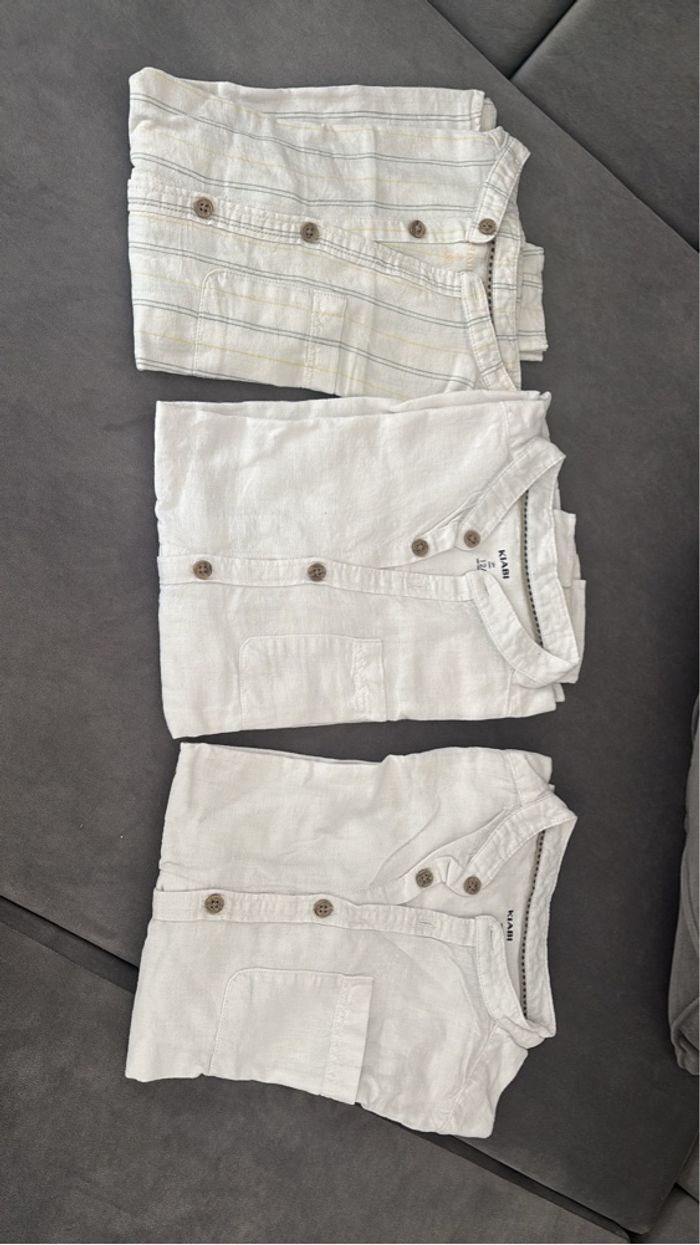 3 chemises à vendre