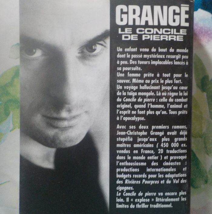 Le Concile de pierre de Jean-Christophe Grangé Ed. Albin Michel - photo numéro 2