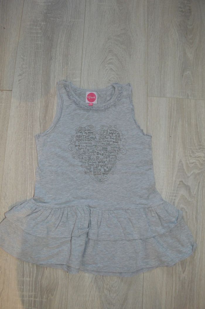 Tunique grise 8 ans
