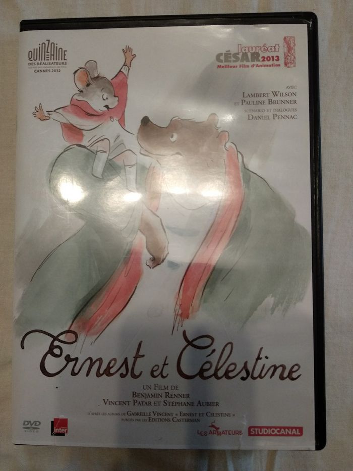 DVD Ernest et Célestine