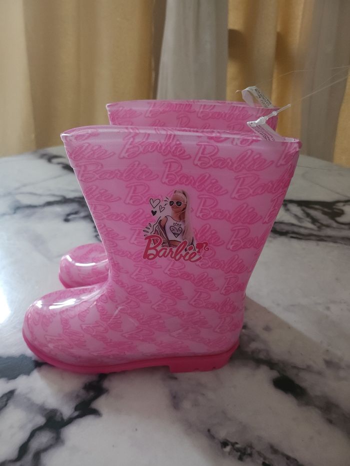 Bottes de pluie Barbie taille du 22 au 30 - photo numéro 6