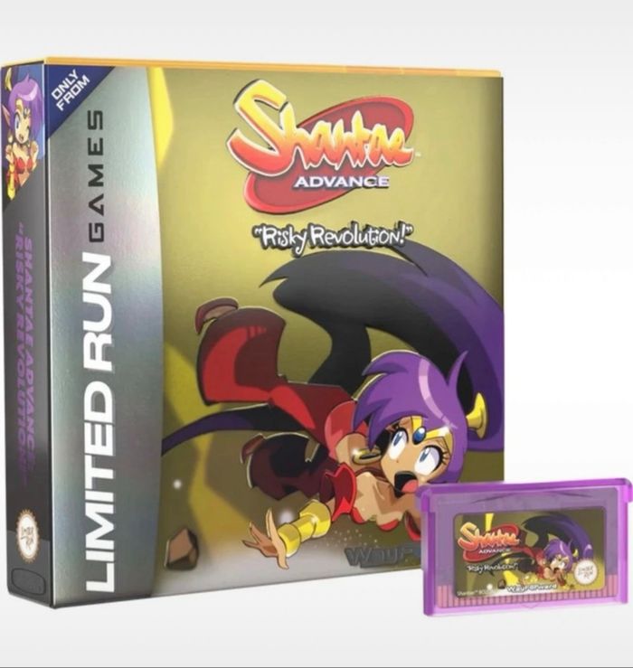 Shantae Advance Risky Revolution Jeu Nintendo GBA GameBoy Advance NEUF sous blister Limited Run - photo numéro 3