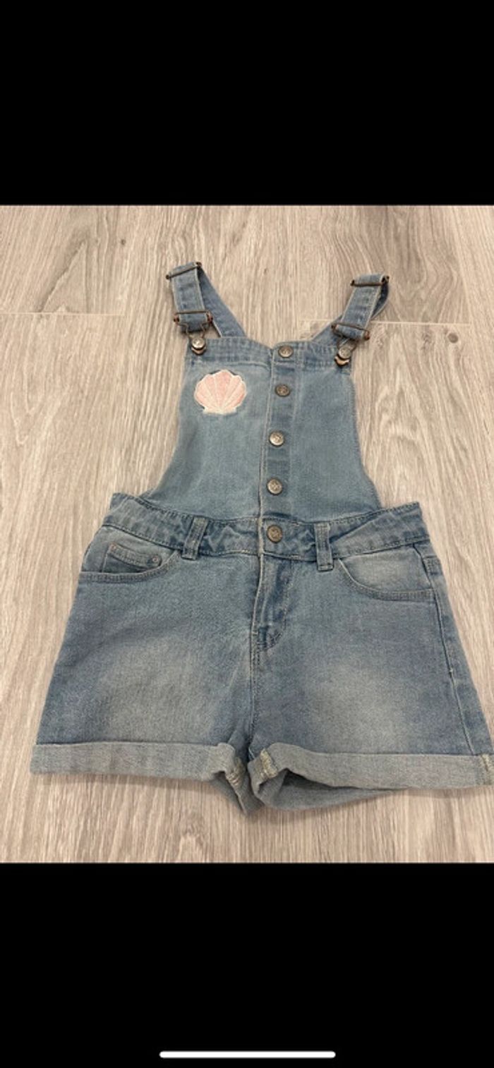 Salopette short fille 8 ans