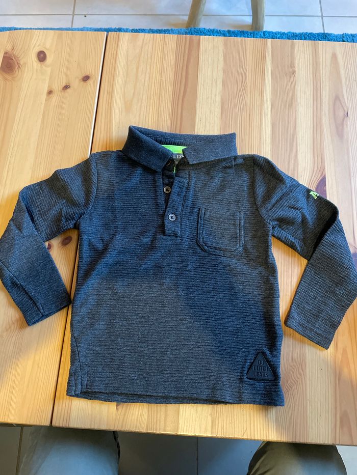 Polo manche longue Eldys 4 ans