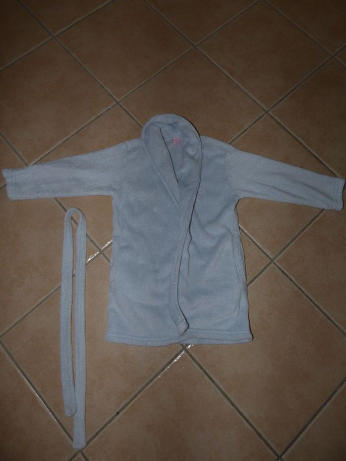 robe de chambre unie toute douce - photo numéro 2