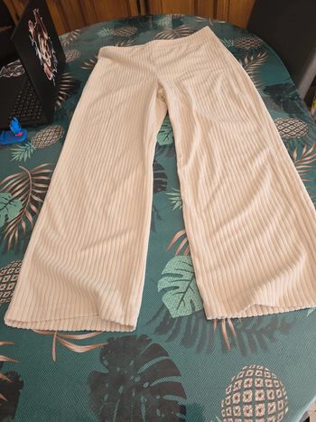 Pantalon creme